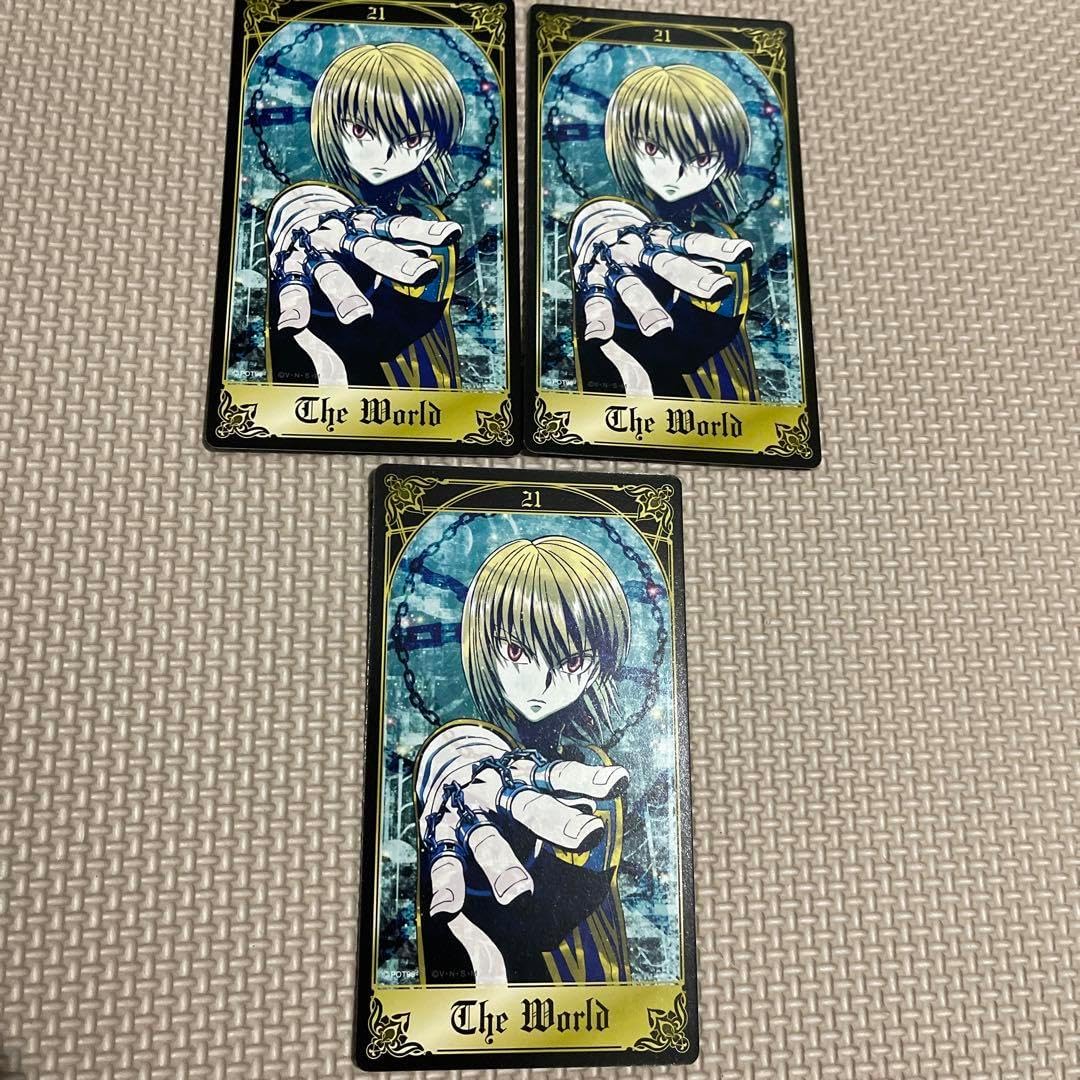 HUNTER×HUNTER タロットカード　クラピカ　3枚セット HUNTER×HUNTER タロットカード クラピカ 3枚セット おもちゃ